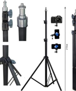 Güçlendirilmiş Profesyonel Alüminyum Döküm Tripod Ağırlık Dayanıklı Ringlight 21-18 Inç Standı VK-Döküm V-190871099572