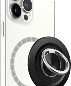 Manyetik Yüzük Tutucu BL25, Stand, Selfie Yüzüğü, Siyah