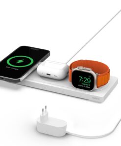 BoostCharge Pro 3'ü 1 Arada Şarj Pedi