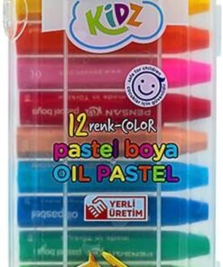 Kidz Pratik Kutulu Pastel Boya 12 Renk