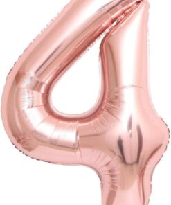 Rose Gold Rakam Folyo Balon 80 cm
