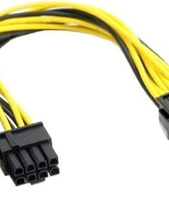 Pci e 8 Pin (6+2) 2X Pci-e Ekran Kartı Power Çoklayıcı Kablosu 4302
