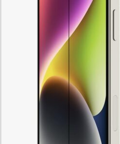 UltraGlass iPhone 14 Plus, iPhone 13 Pro Max Ekran Koruyucu, AntiMikrobiyal İşlem Görmüş, Kabarcıksız Uygulama ve Kurulum Kılavuzu Tepsisi Dahil, 9H Sertlik Testi Yapıldı, Temperli Cam