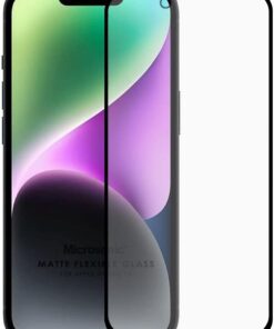 Apple iPhone 14 Seramik Matte Flexible Ekran Koruyucu Siyah [iPhone 14 ile Uyumlu Ekran Koruyucu]