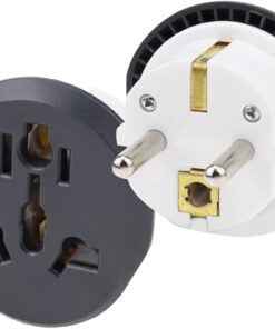 Evrensel Uluslararası Priz Fiş Adaptör Çevirici 16A 250V Seyahat fişi Dönüştürücü Adaptörü, CE sertifikalı, 200'den fazla ülkede ABD/Avustralya/UK
