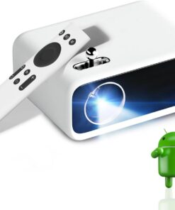 Mini Pro Projeksiyon Cihazı, Android, 300 ANSI Lümen, Ekran Yansıtma