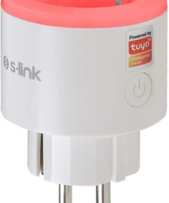 Swapp SL-03 16A Akım Korumalı Akıllı Priz RGB Işıklı 2.4 G Wifi TUYA Destekli