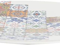 04ALM002392 Tiles Yemek Tabağı, Porselen