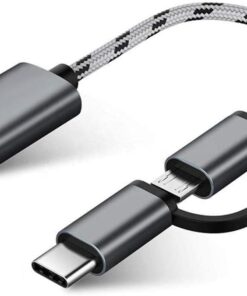 3.0 Otg To Type C Micro Usb Data Şarj Çevirici Dönüştürücü Adaptör