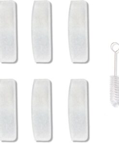WF007L Otomatik Kedi Su Sebili Uyumlu Su Sebili Filtre Seti (6 Adet)