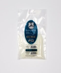 2,5x100 Beyaz Kablo Bağı & Plastik Kelepçe & Cırt Kelepçe 100 Adet (paket)
