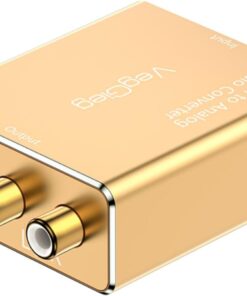 Koaksiyel Toslink Optik Dijital to 3.5mm RCA Analog Ses Çevirici Adaptör