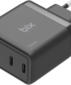 BX3P65G 65W GaN Qualcom 4.0 2*Type-C & USB-A 3 Portlu, MacBook Pro/Air, iPad Air/Pro, iPhone 16/15/14/14 Pro Max iPhone /13/13 Pro Max, Galaxy S24/S23/S22/S21 Uyumlu BX-3P65G