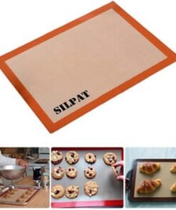 Fırınlanabilir Kendiliğinden Yağlı Silikon Pişirme Matı, Yapışma Yapmayan Silinebilir Pişirme Matı, CNLF-2105