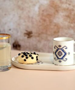 Arabesque Desen5 Kahve&İkram Takımı 3 Parça Desenli
