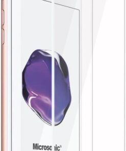Apple iPhone 8 Plus Crystal Seramik Nano Ekran Koruyucu Beyaz (2 Adet) [iPhone 8 Plus ile Uyumlu Ekran Koruyucu - Beyaz]
