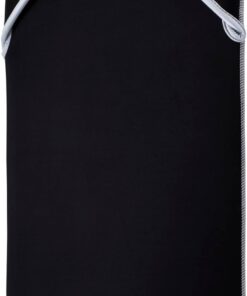 - PC Protective Wende-Sleeve 14 inçe Kadar Dizüstü Bilgisayar Kılıfı, Siyah/Gümüş