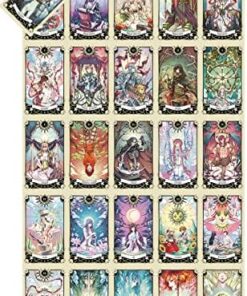 Kitap Manga Tarot Takımı, 78 Kartlık Deste Ve Rehber Kitap 2022, Rann & Barbaramoore