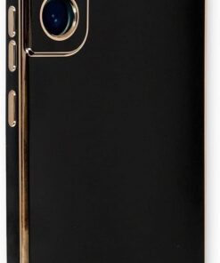 Samsung Galaxy S21 FE için Kılıf Olive Plated Siyah [Galaxy S21 FE ile Uyumlu Kılıf - Siyah]