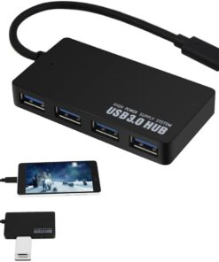 Type C Usb 3.1, 4xUSB 3.0 Hub Çoklayıcı Dönüştürücü Switch Type C to Usb Çevirici