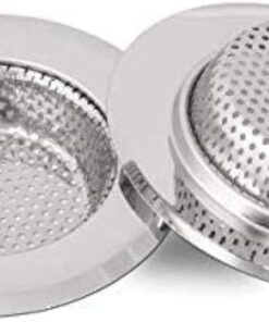 9 cm Gider süzgeci, mutfak lavabosu süzgeci, paslanmaz çelik lavabo, tıkanmayı önler