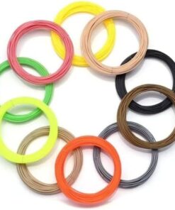 Renk 5 Metre 3D Kalem 3D Yazıcı Uyumlu Filament Vakumlu