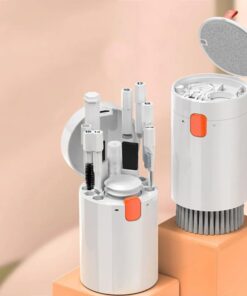 20'si 1 Arada Klavye Temizleme Seti - Fırçalı, Kulaklık ve PC Temizleme Kiti, AirPods 1/2/3/Pro, Dizüstü Bilgisayar, Cep Telefonu İçin