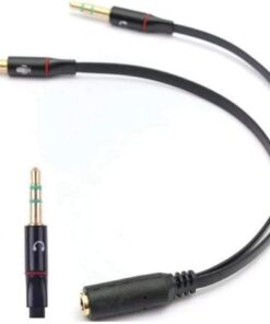 4457 Kulaklık Mikrofon Çevirici Ayırıcı Dönüştürücü Çoklayıcı Adaptör