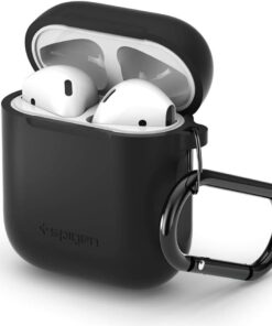 AirPods (2. nesil) / (1.nesil) Kılıf Silicone Fit (Silikon) Black - 066CS24808