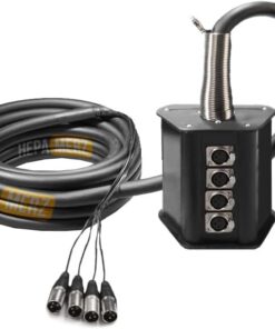 Merz Stage-4C-20M 4 Kanal 20 Metre Multicore Kablolu Hazır Stage Box