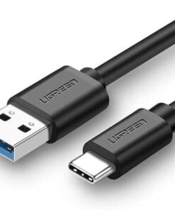 3.0 A USB-A & USB-C, Data ve Şarj Kablosu,1 Metre, Siyah, ACBUGN20882