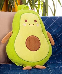 Avokado Peluş Yastık Büyük Boy