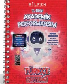 7 Akademik Performansım Defterim Bilfen Yayıncılık