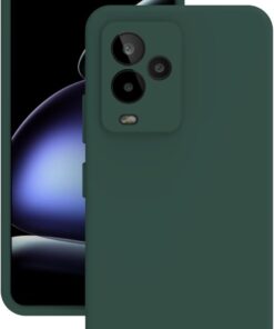 Mobile Gm 24 Pro Kılıf Kamera Korumalı Silikon Rubber Arka Kapak (Haki)