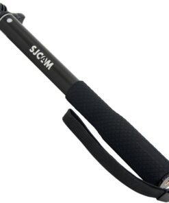Aksiyon Kameraları 1/4 Vida Uyumlu Kademeli Monopod Selfie Çubuğu Siyah