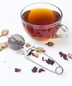 Paslanmaz Çelik Top Makas Çay Kahve Bitki Çayı Süzgeci