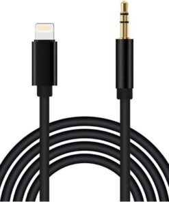 Concord iPhone Lightning AUX Kablosu 3.5mm JH-023 - Siyah