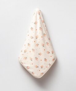 BUBBLES %100 PAMUK BASKILI, ÇİFT KATLI BEBEK BATTANİYESİ (ÜZÜM)