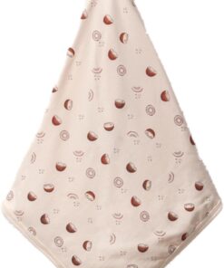 BUBBLES %100 PAMUK BASKILI, ÇİFT KATLI BEBEK BATTANİYESİ (COCONUT)