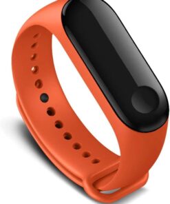 Silikon Kordon Kayış Mi Band 3 - Mi Band 4 Akıllı Bileklik Uyumlu
