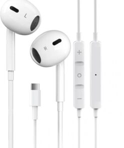 Kablolu Kulak İçi Kulaklık 120 Cm Ses Açma Kapama Hd Ses Kalitesi Mikrofonlu Type C Kulaklık Samsung xiaomi İphone 15 promax