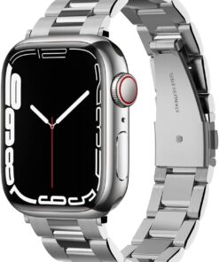 Apple Watch 42mm Seri 10 - 41mm Seri 9/8/7 - 40mm Seri SE2/SE/6/5/4 Kordon Kayış Band Modern Fit Silver - 061MP25943