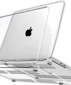 MacBook Pro 13" 2020-2022 M1-M2 Çip ile Uyumlu Şeffaf Dayanıklı Koruyucu Kılıf, Ultra İnce Kabuk Koruma Sert Kapak A1706 A1708 A1989 A2159 A2251 A2289 A2338