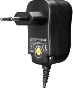 SL-128C 3 Volt - 12 Volt 1 Amper Ayarlı 8 Uçlu Swıtch Mode Plastik Kasa Adaptör