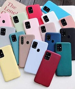 Samsung Galaxy M31s Kılıf Gold Candy Silikon Orijinal Esnek İnce Geliştirilmiş Dayanıklı Darbe Karşıtı Koruyucu Yeni Nesil Tasarım (Samsung Galaxy M31s, Gold)
