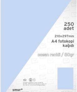 A4 Renkli Fotokopi Kağıdı, Ocean, 250 Yaprak