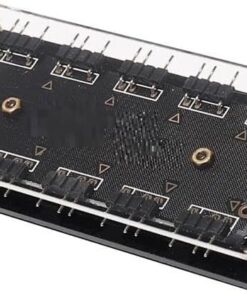 Rgb Led 3 Pin 11 Port 5V Sata Power Güç Fan Çoklayıcır Şerit Hub Kablo Splitter