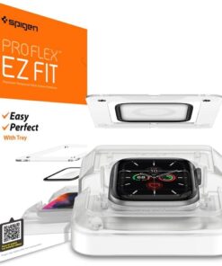 Apple Watch 44mm (Seri SE2/6/SE/5/4) Ekran Koruyucu Kolay Kurulum Pro Flex EZ Fit (2 Adet) - AFL01220