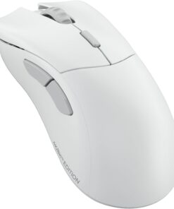 Oyun Modeli D 2 PRO 4K/8K Kablosuz Oyun Faresi - 2.4GHz Kablosuz 1ms gecikme, 4K/8K Yoklama, 100M tıklama, 60g Ultralight, Uzun Pil Ömrü, 26K DPI BAMF 2.0 Sensör, 6 Düğme, Beyaz