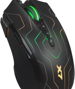 Tech X89 SİYAH-LABİRENT OPTİK 2400 DPI Gamer Mouse